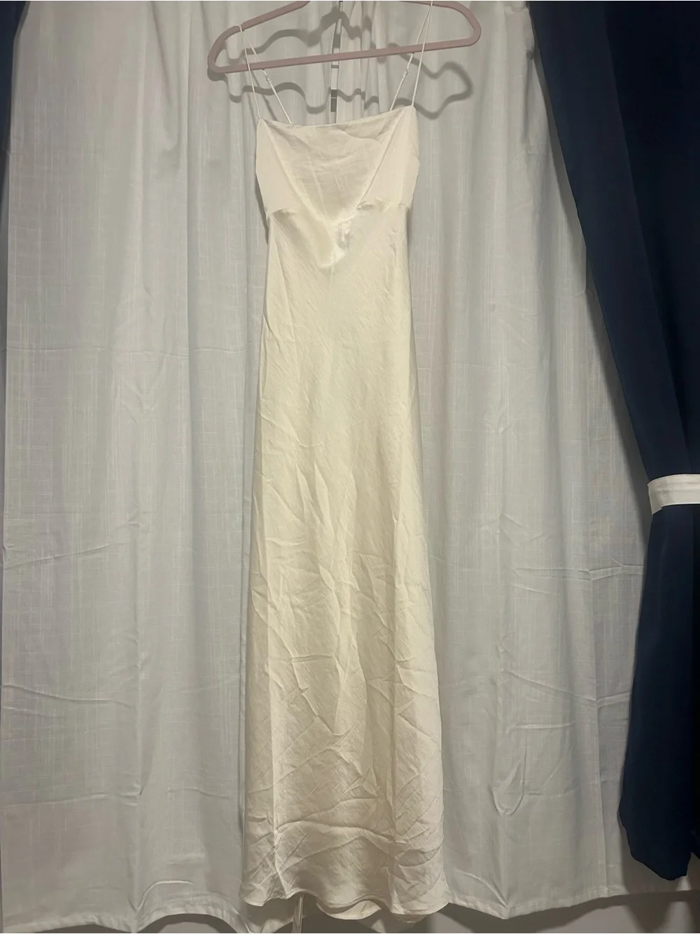 The A&F Julia Slip Cowl Back-Bow Maxi Dress